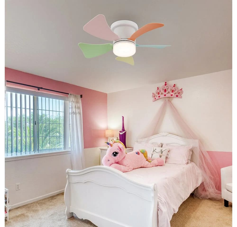 GLOBO LIGHTING Deckenventilator mit LED, Bunt, Dimmbar, Fernbedienung - Bild 3
