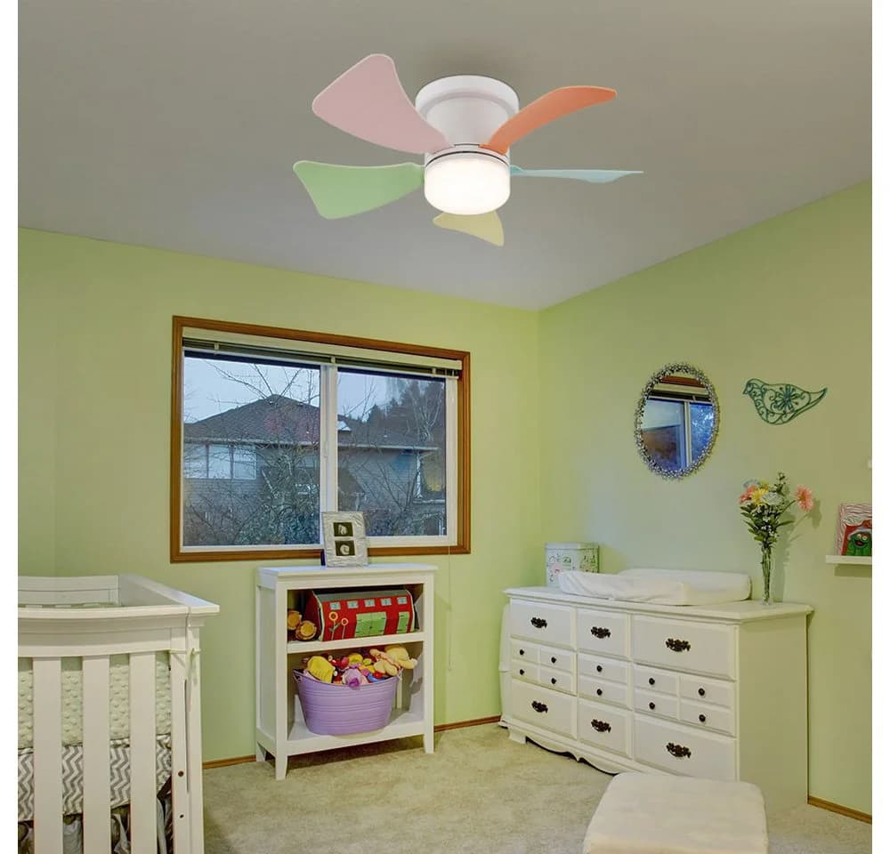 GLOBO LIGHTING Deckenventilator mit LED, Bunt, Dimmbar, Fernbedienung - Bild 4