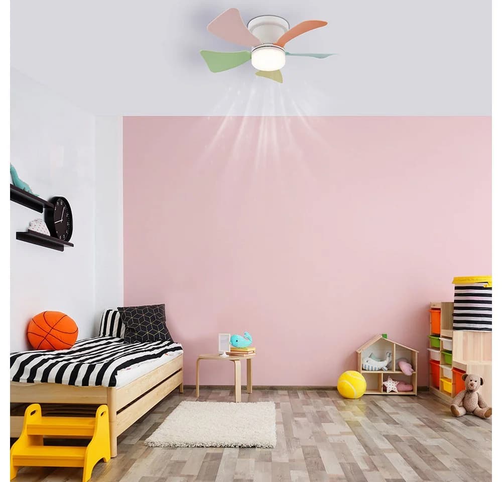 GLOBO LIGHTING Deckenventilator mit LED, Bunt, Dimmbar, Fernbedienung - Bild 5