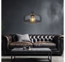 GLOBO LIGHTING Pendelleuchte Rauchglas Schwarz LED inklusive Bild 4