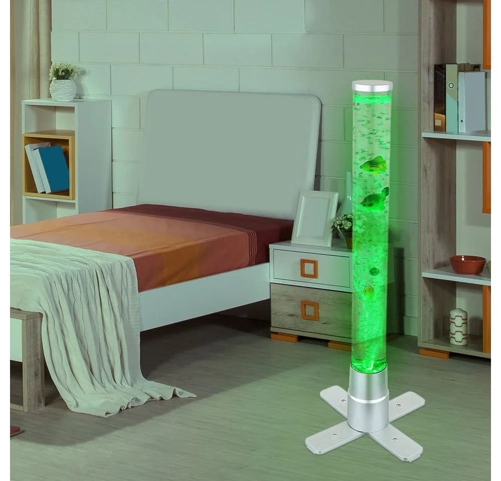 GLOBO LIGHTING LED Stehlampe RGB Wassersäule mit Fischen - Bild 4