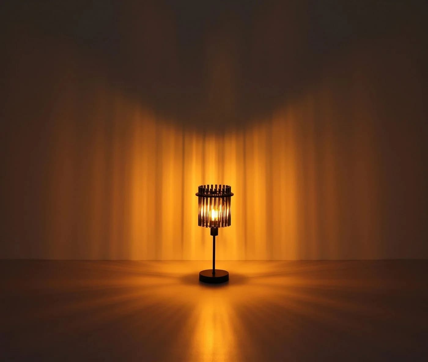 GLOBO LIGHTING Tischleuchte GORLEY Design Glasstäbe