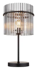 GLOBO LIGHTING Tischleuchte GORLEY Design Glasstäbe Bild 5