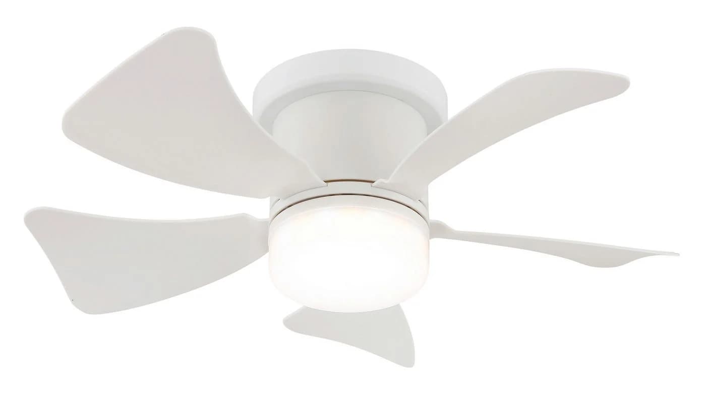 Deckenventilator HINES Weiß Matt mit Fernbedienung und Timer - Bild 2