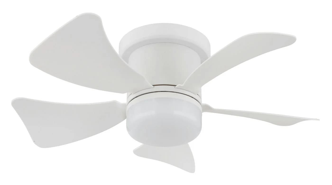 Deckenventilator HINES Weiß Matt mit Fernbedienung und Timer - Bild 3