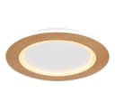 GLOBO LIGHTING LED Deckenleuchte Weiß CCT Schaltung Holzoptik Bild 1