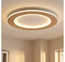 GLOBO LIGHTING LED Deckenleuchte Weiß CCT Schaltung Holzoptik Bild 2
