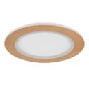 GLOBO LIGHTING LED Deckenleuchte Weiß CCT Schaltung Holzoptik Bild 5