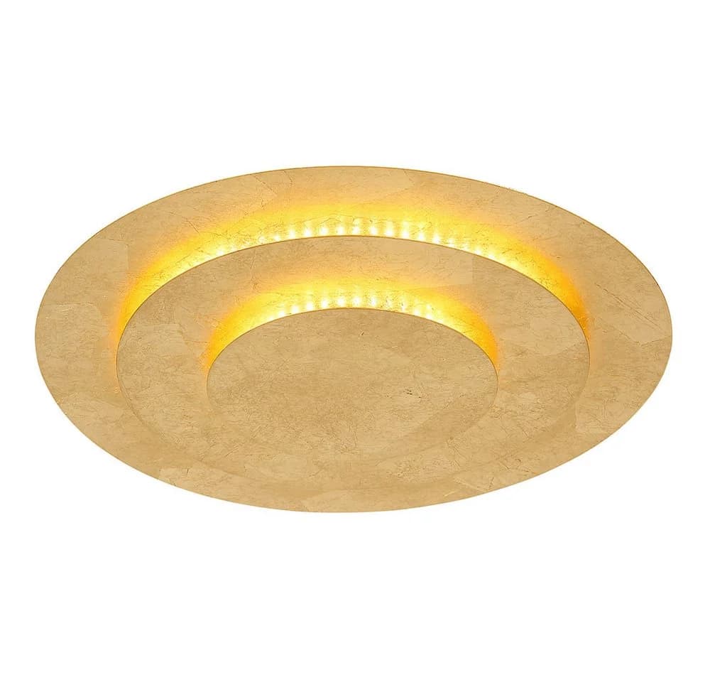 GLOBO LIGHTING LED Deckenleuchte Warmweiß Metall Gold - Bild 2