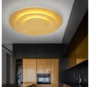 GLOBO LIGHTING LED Deckenleuchte Warmweiß Metall Gold Bild 5
