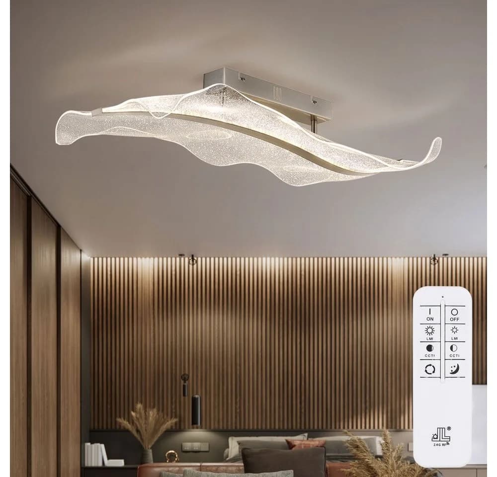 GLOBO LIGHTING LED Deckenleuchte Dimmbar Farbwechsel Silber - Bild 2