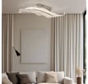 GLOBO LIGHTING LED Deckenleuchte Dimmbar Farbwechsel Silber Bild 4