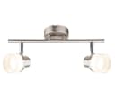 GLOBO LIGHTING LED Deckenspot 2-flammig Silber Modern Bild 2