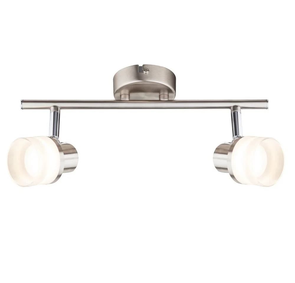 GLOBO LIGHTING LED Deckenspot 2-flammig Silber Modern - Bild 2