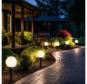 GLOBO LIGHTING LED Gartenleuchte Solar 6er Set Weiß Bild 1