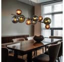 GLOBO LIGHTING LED-Hängeleuchte Grau Bunt 9 Flammig Bild 4