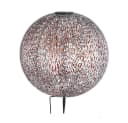GLOBO LIGHTING Solarleuchte LED Warmweiß Metall Silber Gold Bild 1