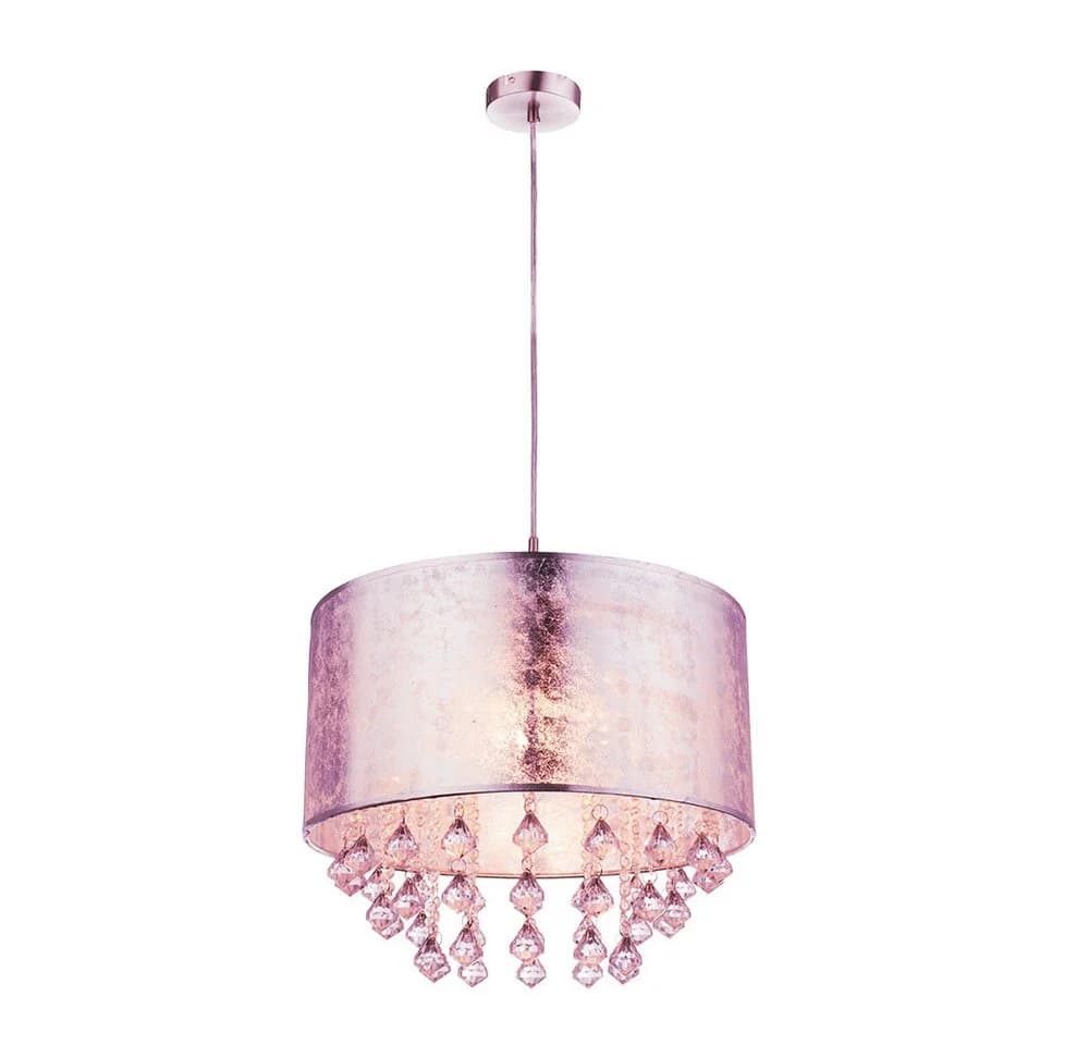 GLOBO LIGHTING LED Pendelleuchte Silber RGB Farbwechsel