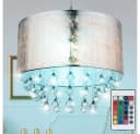 GLOBO LIGHTING LED Pendelleuchte Silber RGB Farbwechsel Bild 2