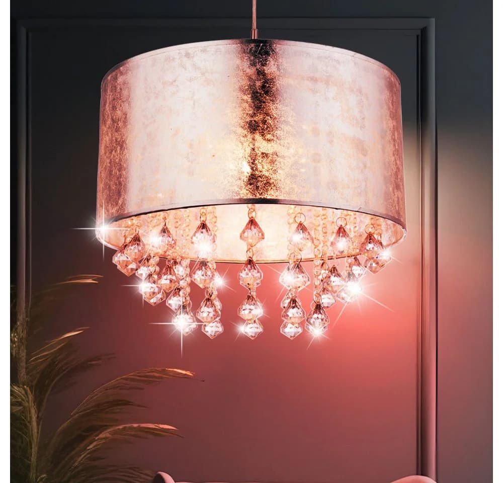 GLOBO LIGHTING LED Pendelleuchte Silber RGB Farbwechsel - Bild 5