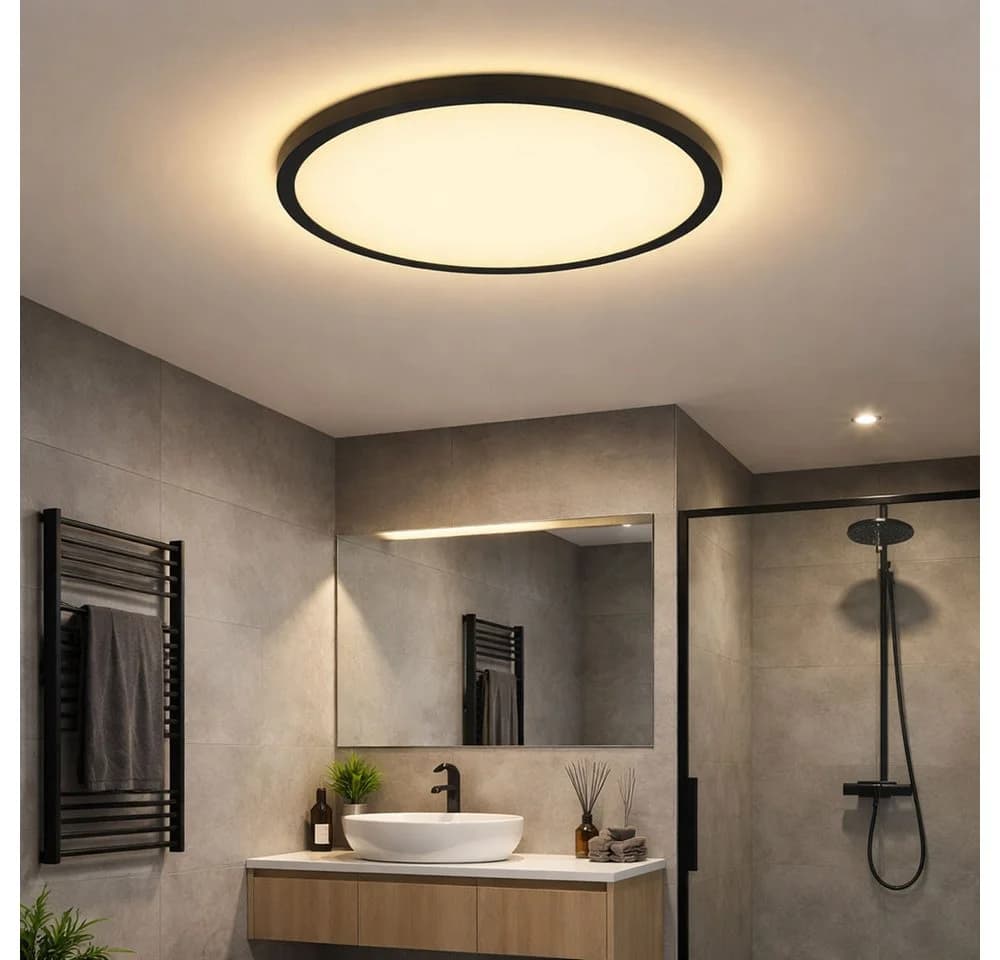 GLOBO LIGHTING LED Deckenleuchte Warmweiß Schwarz - Bild 2