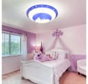GLOBO LIGHTING Deckenleuchte Kinderzimmer Mond Sterne Bild 1