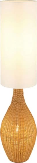 NOWA Stehlampe ANKO Braun Rattan-Optik Bild 3