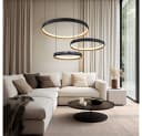 GLOBO LIGHTING LED-Hängeleuchte Dimmbar Schwarz Bild 1