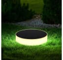 GLOBO LIGHTING Solarleuchte Schwarz 2er Set Warmweiß Bild 3