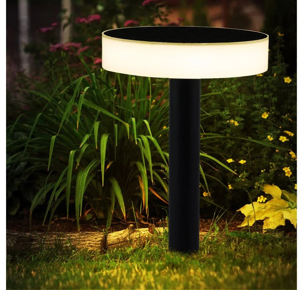 GLOBO LIGHTING Solarleuchte Schwarz 2er Set Warmweiß - Bild 5