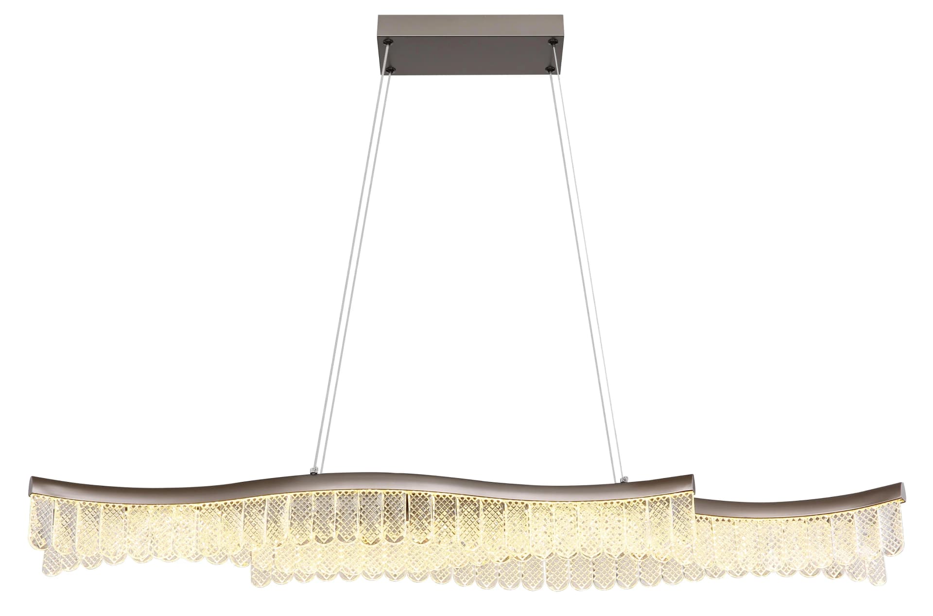 GLOBO LIGHTING LED Pendelleuchte JULIET Graphit Matt