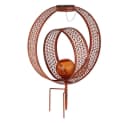 GLOBO LIGHTING Solarleuchte Orientalisch Rostfarben mit Erdspieß Bild 5