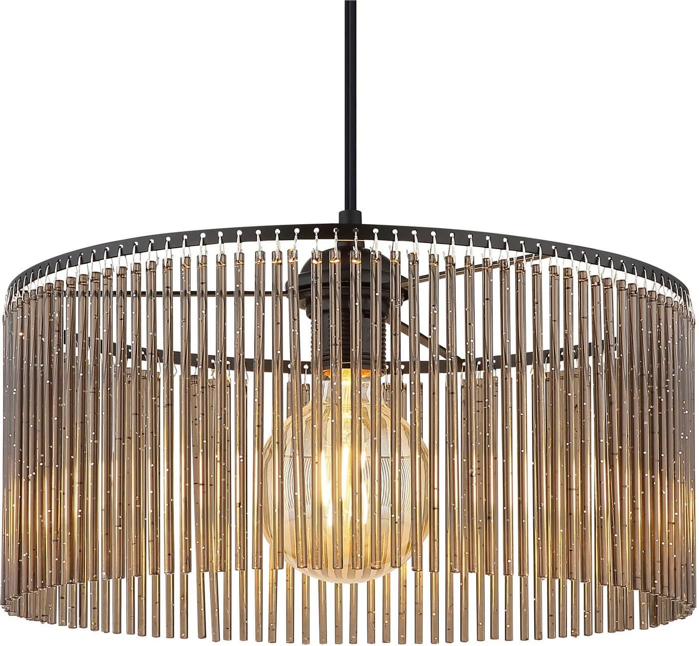NOWA Pendelleuchte LEEDS Schwarz Acryl & Metall - Bild 5