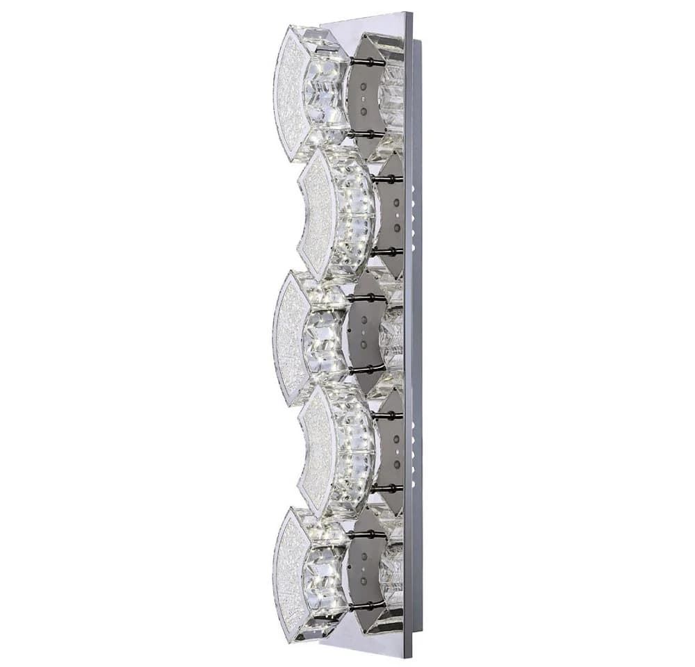 GLOBO LIGHTING LED Wandleuchte Kristall Wandlampe Neutralweiß - Bild 2
