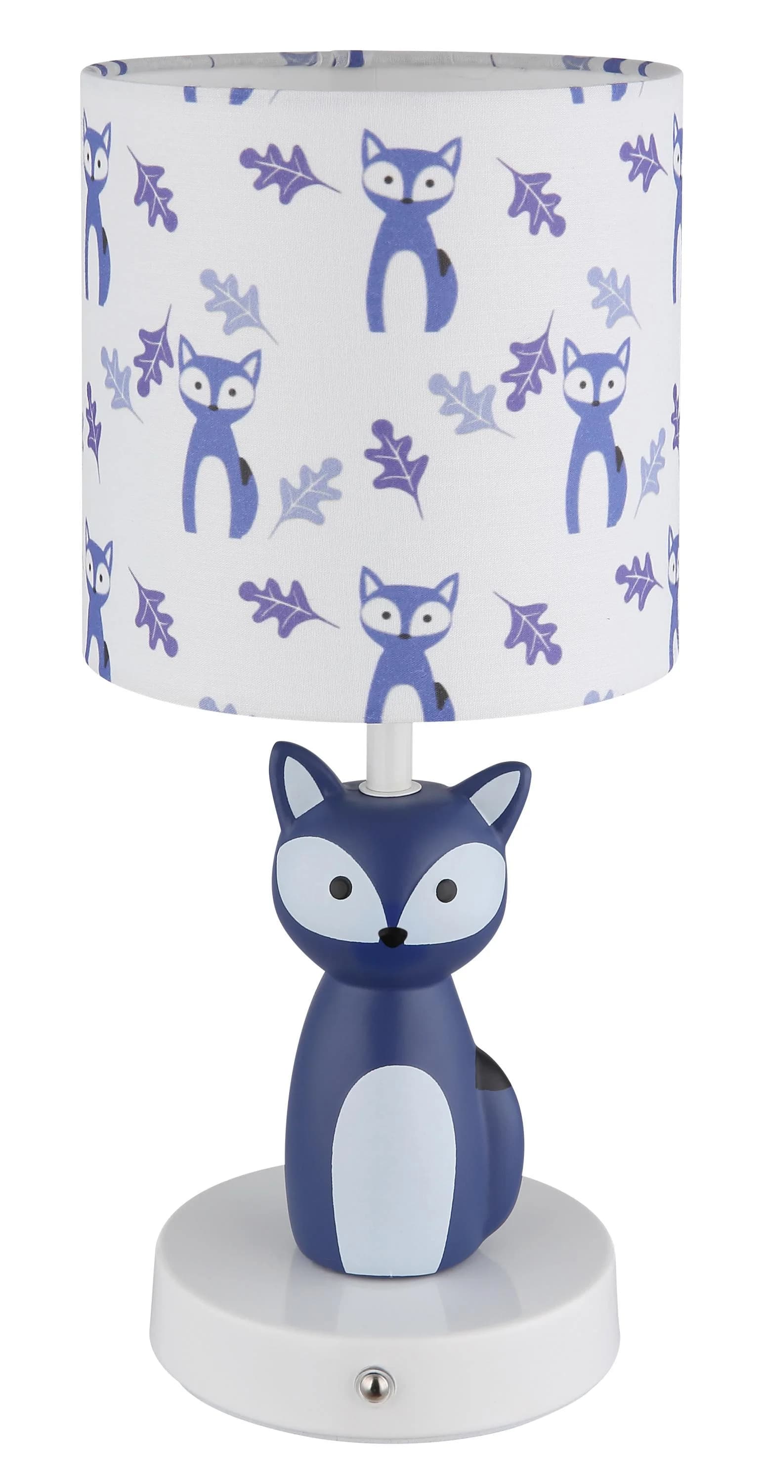 GLOBO Tischleuchte FOXY Blau Keramik Touch Dimmbar