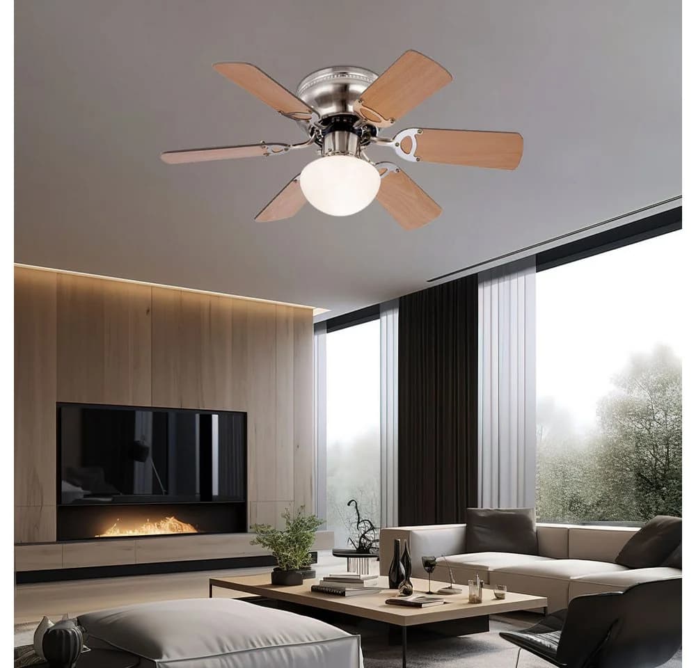 GLOBO LIGHTING Deckenventilator mit LED/RGB Beleuchtung und Fernbedienung - Bild 3