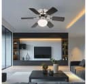 GLOBO LIGHTING Deckenventilator mit LED/RGB Beleuchtung und Fernbedienung Bild 4