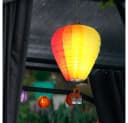 GLOBO LIGHTING LED Solarleuchte Heißluftballon Bunt Warmweiß Bild 4