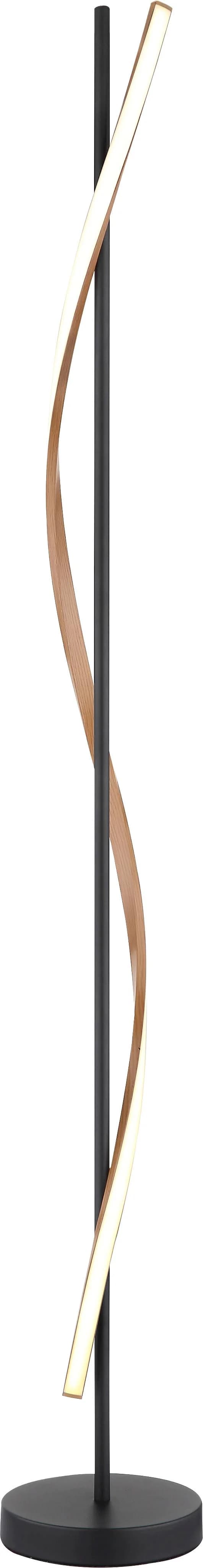 GLOBO LIGHTING Stehlampe "WATKINS" Schwarz LED