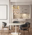 Kronleuchter QUEENA Goldfarben Matt GLOBO Lighting Bild 1