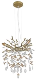 Kronleuchter QUEENA Goldfarben Matt GLOBO Lighting Bild 3