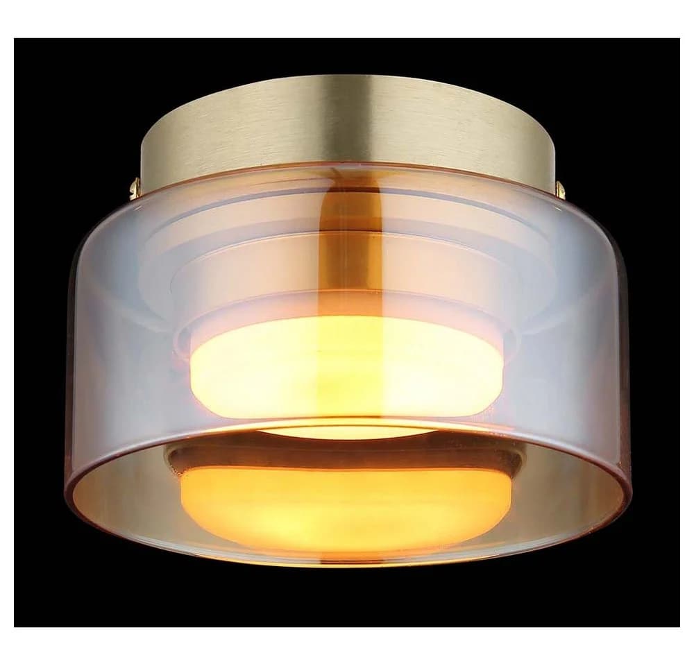 GLOBO LIGHTING Deckenleuchte Amber Gold GX53 LED - Bild 3