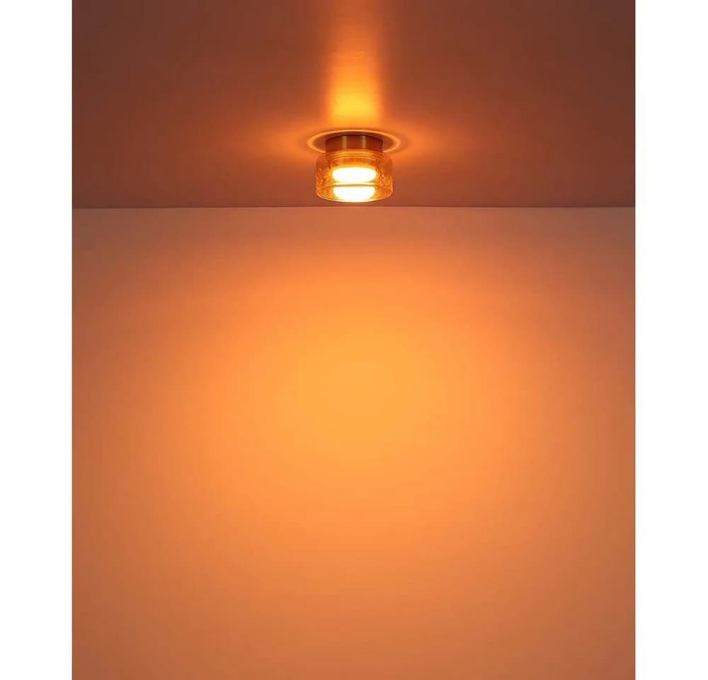 GLOBO LIGHTING Deckenleuchte Amber Gold GX53 LED - Bild 5