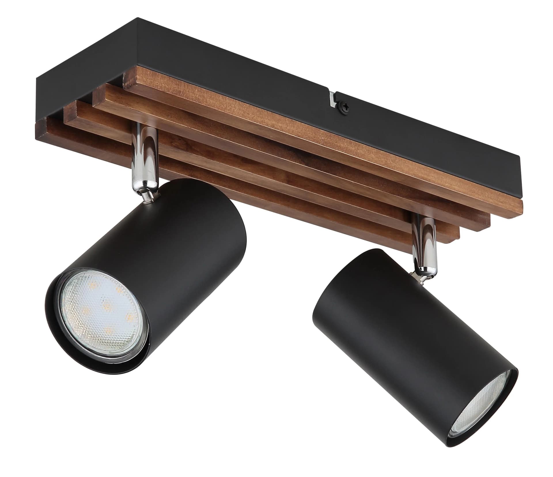 Strahler KAYDEN Schwarz Metall GLOBO Lighting
