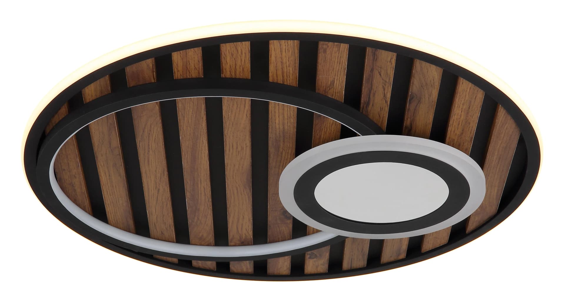 Deckenleuchte WOODY Metall Schwarz GLOBO Lighting