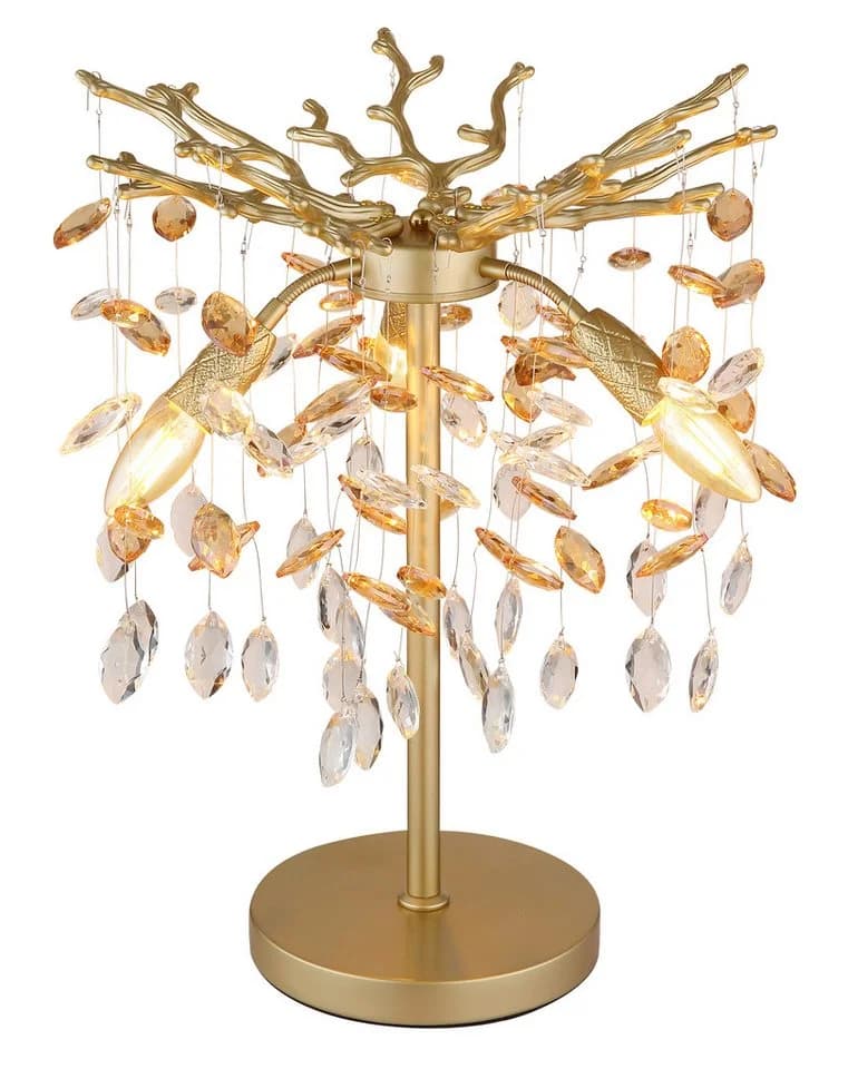 Tischleuchte QUEENA Gold Metall GLOBO Lighting - Bild 2