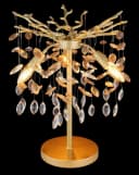Tischleuchte QUEENA Gold Metall GLOBO Lighting Bild 5