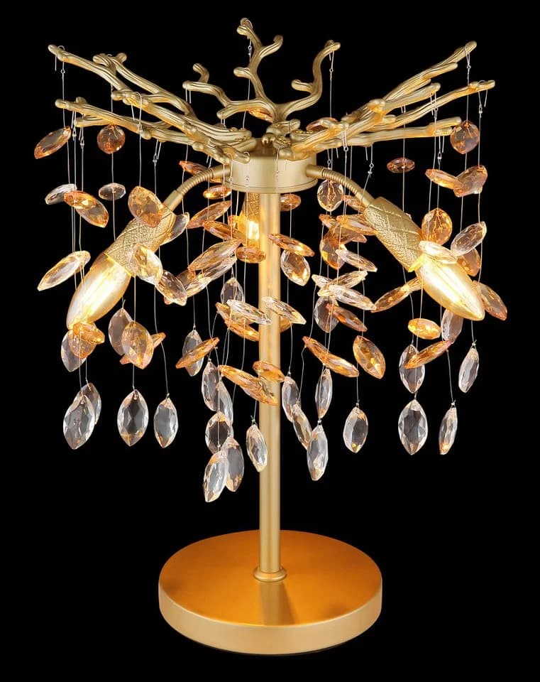 Tischleuchte QUEENA Gold Metall GLOBO Lighting - Bild 5