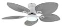 Deckenventilator ELISE Weiß Metall Kunststoff Bild 4