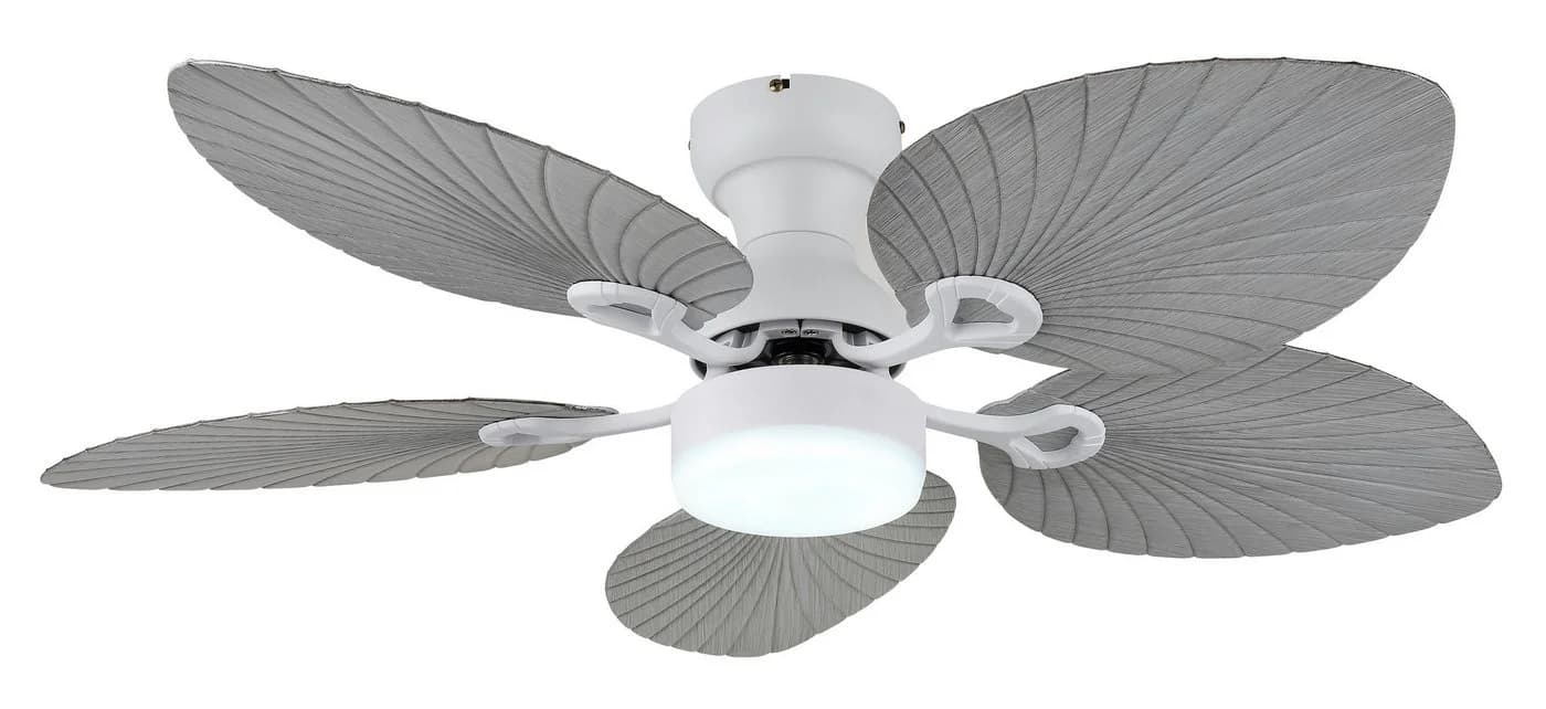 Deckenventilator ELISE Weiß Metall Kunststoff - Bild 4